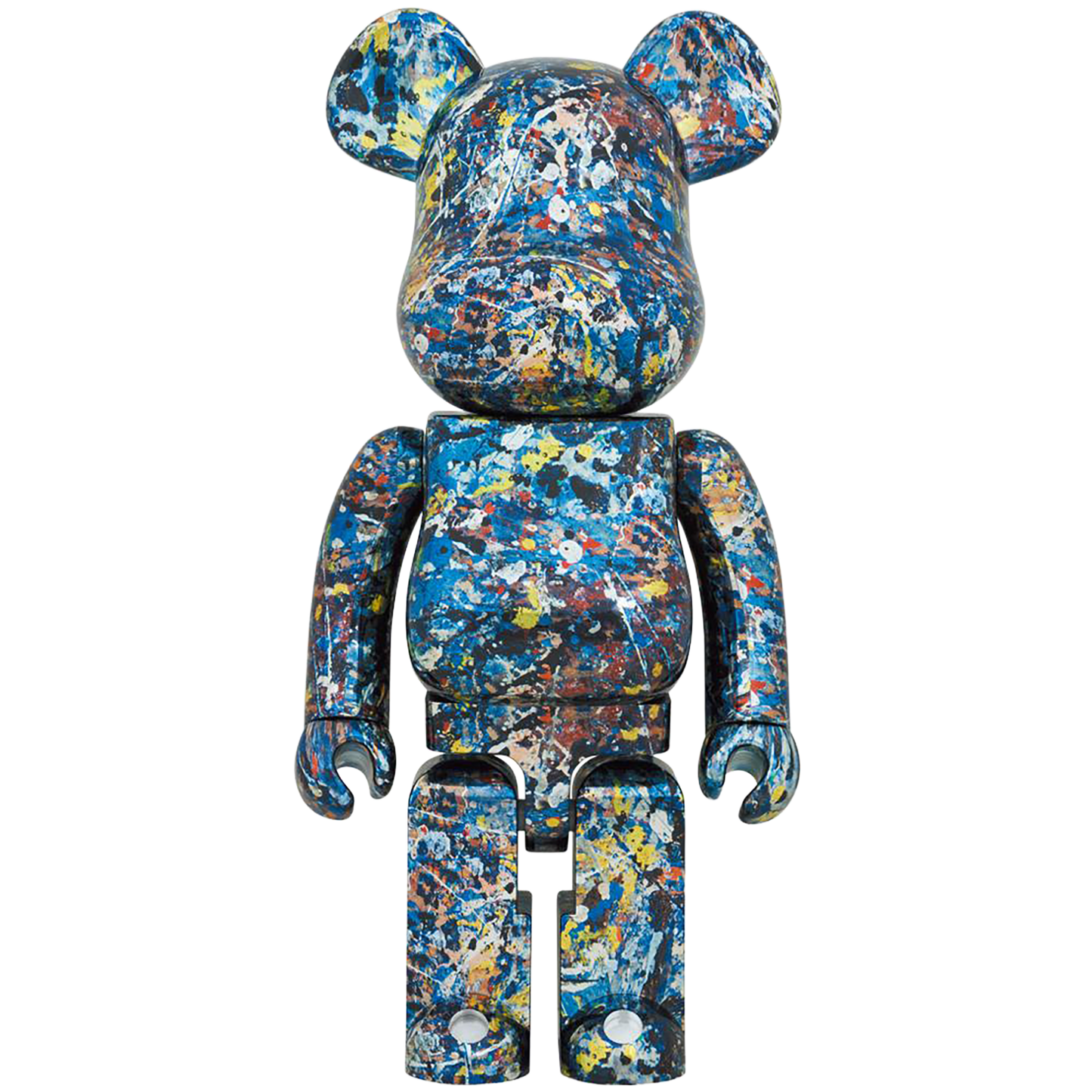 BE@RBRICK Jackson Pollock Studio CHROME Ver.1000％