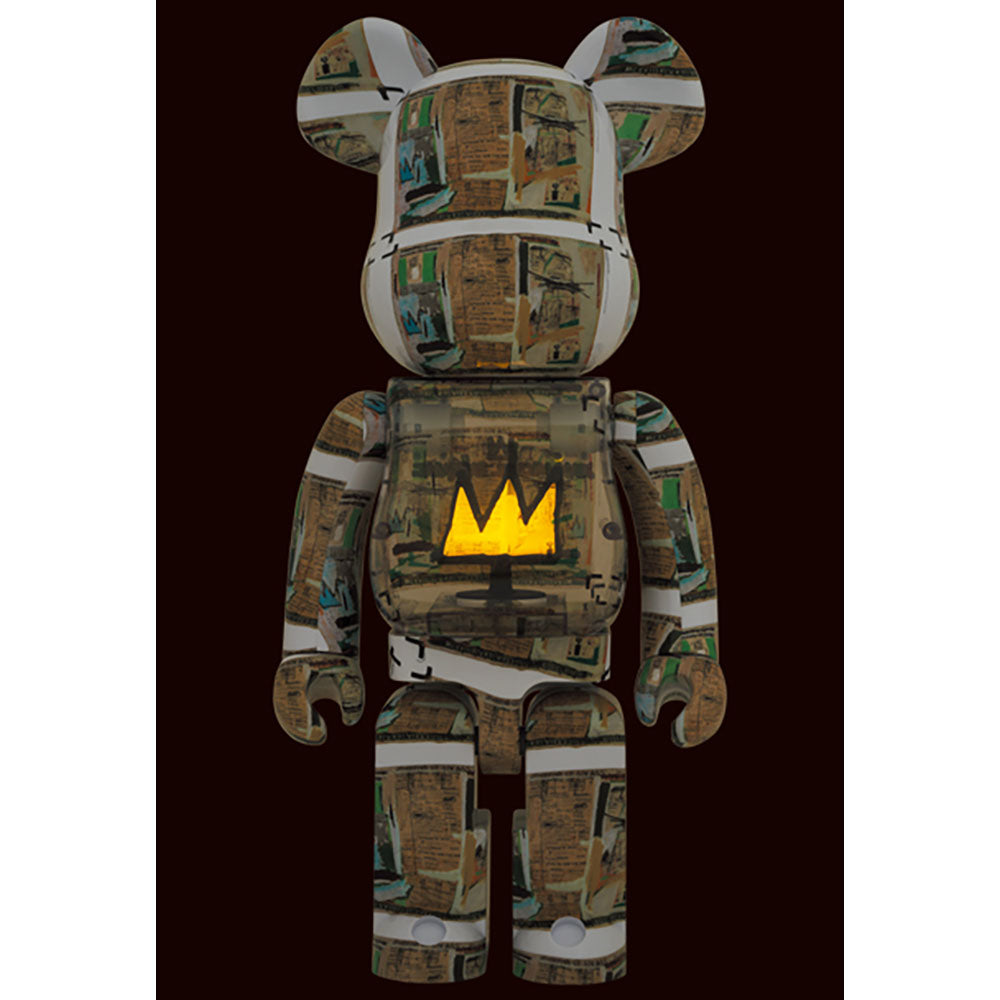BE@RBRICK Jean-Michel Basquiat "King Pleasure" 1000％_2