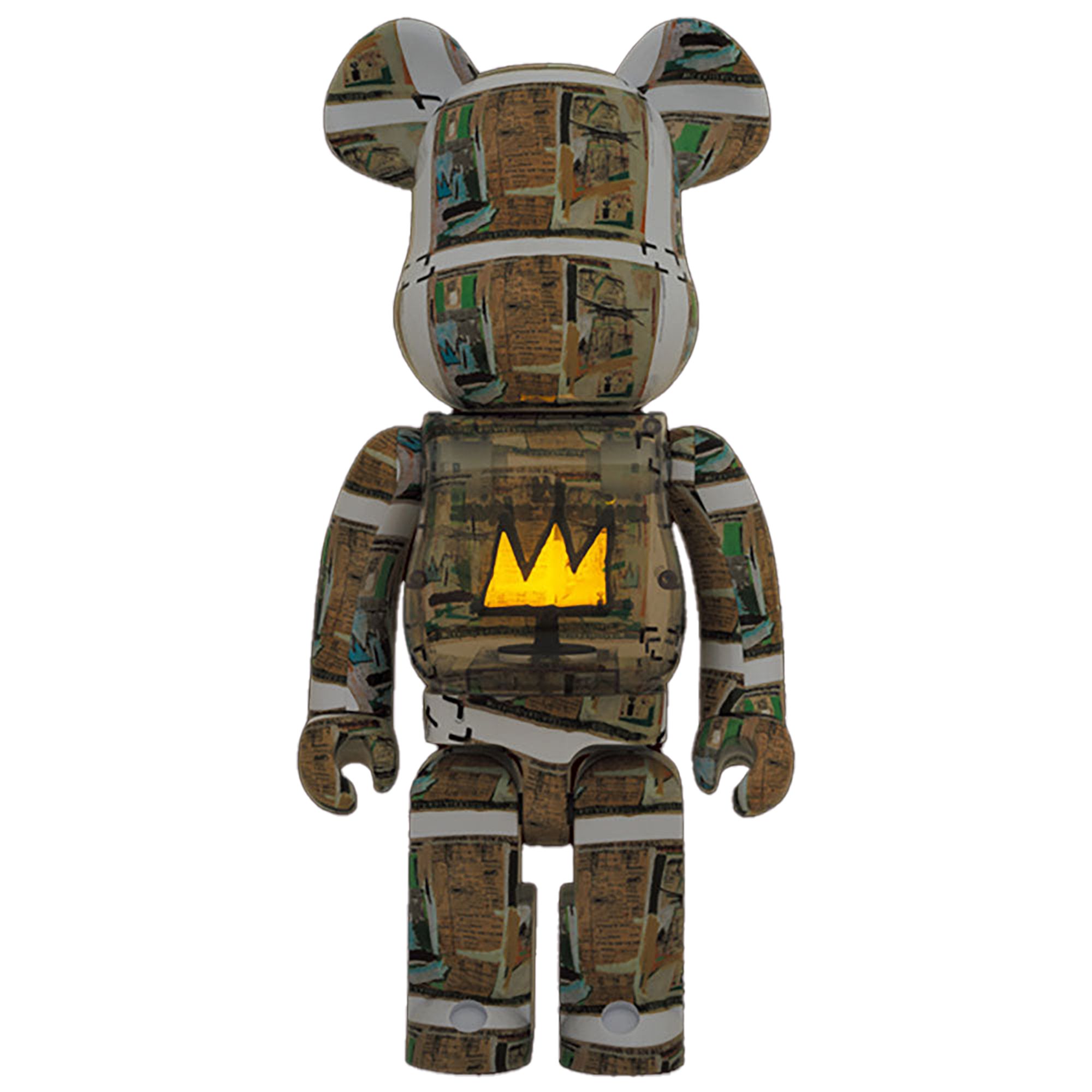 BE@RBRICK Jean-Michel Basquiat "King Pleasure" 1000％