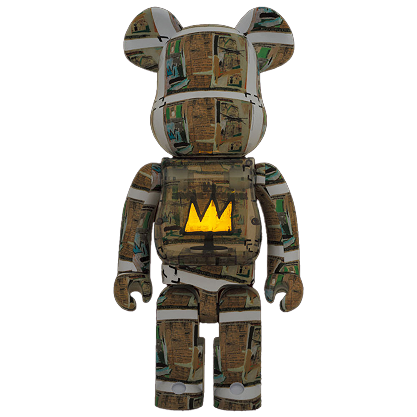 BE@RBRICK Jean-Michel Basquiat "King Pleasure" 1000％