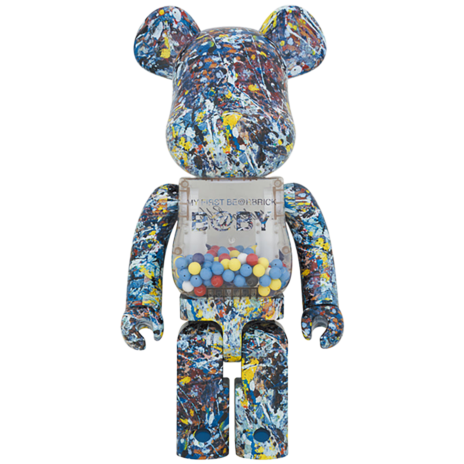 MY FIRST BE@RBRICK Jackson Pollock Studio Ver.1000％ | MEDICOM TOY