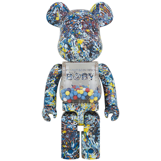 MY FIRST BE@RBRICK Jackson Pollock Studio Ver.1000％
