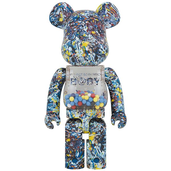 MY FIRST BE@RBRICK Jackson Pollock Studio Ver.1000％ | MEDICOM TOY