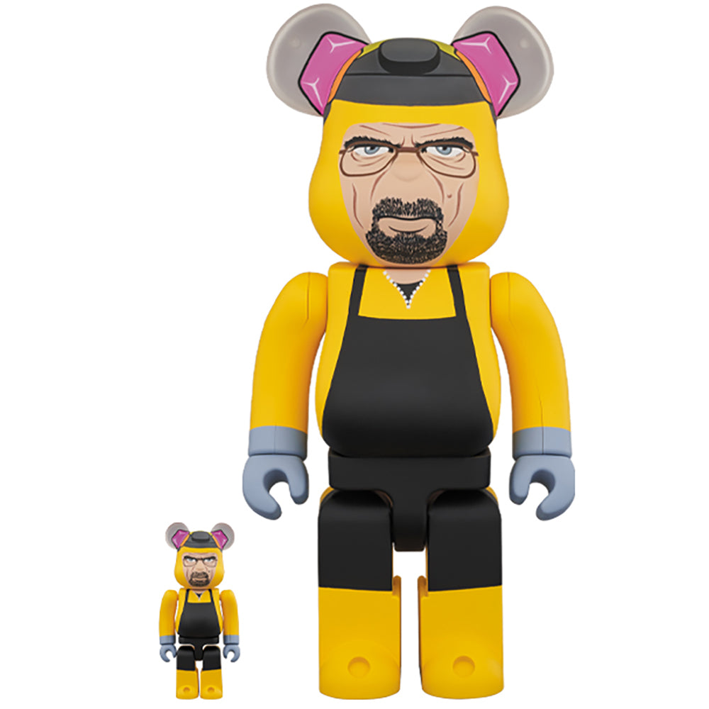BE@RBRICK Breaking Bad Walter White（Chemical Protective Clothing Ver.）100％ & 400％_0