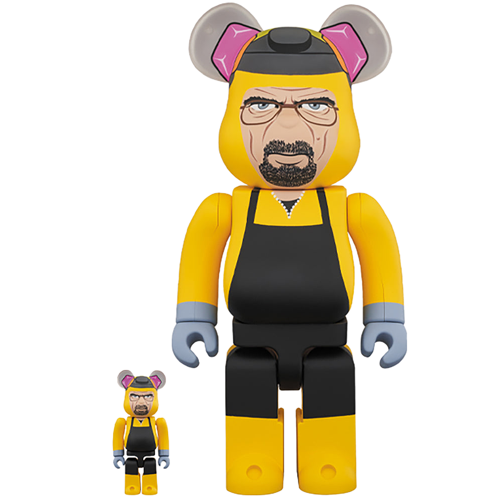 BE@RBRICK Breaking Bad Walter White（Chemical Protective Clothing Ver.）100％ & 400％