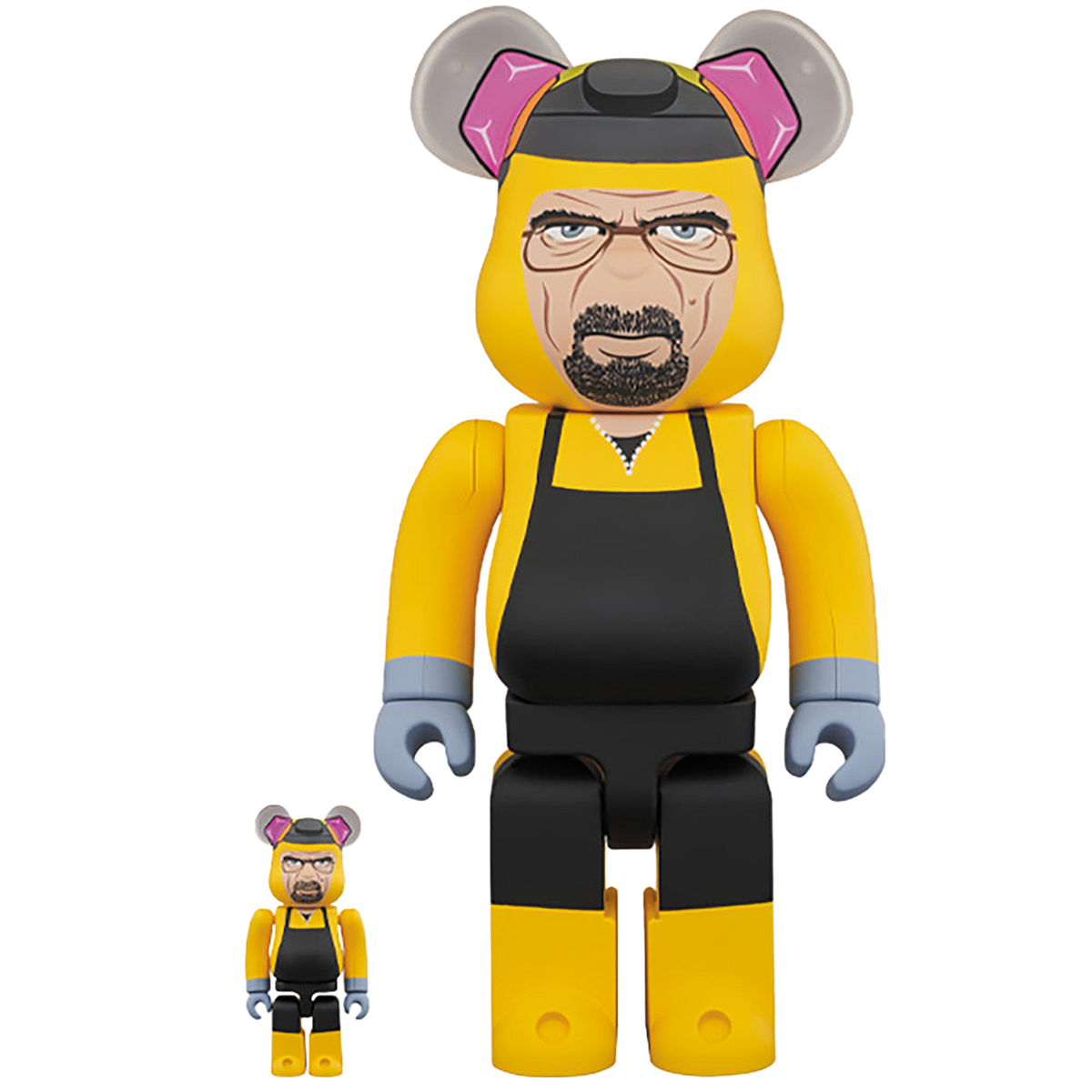 BE@RBRICK Breaking Bad Walter White（Chemical Protective Clothing Ver.）100％ & 400％