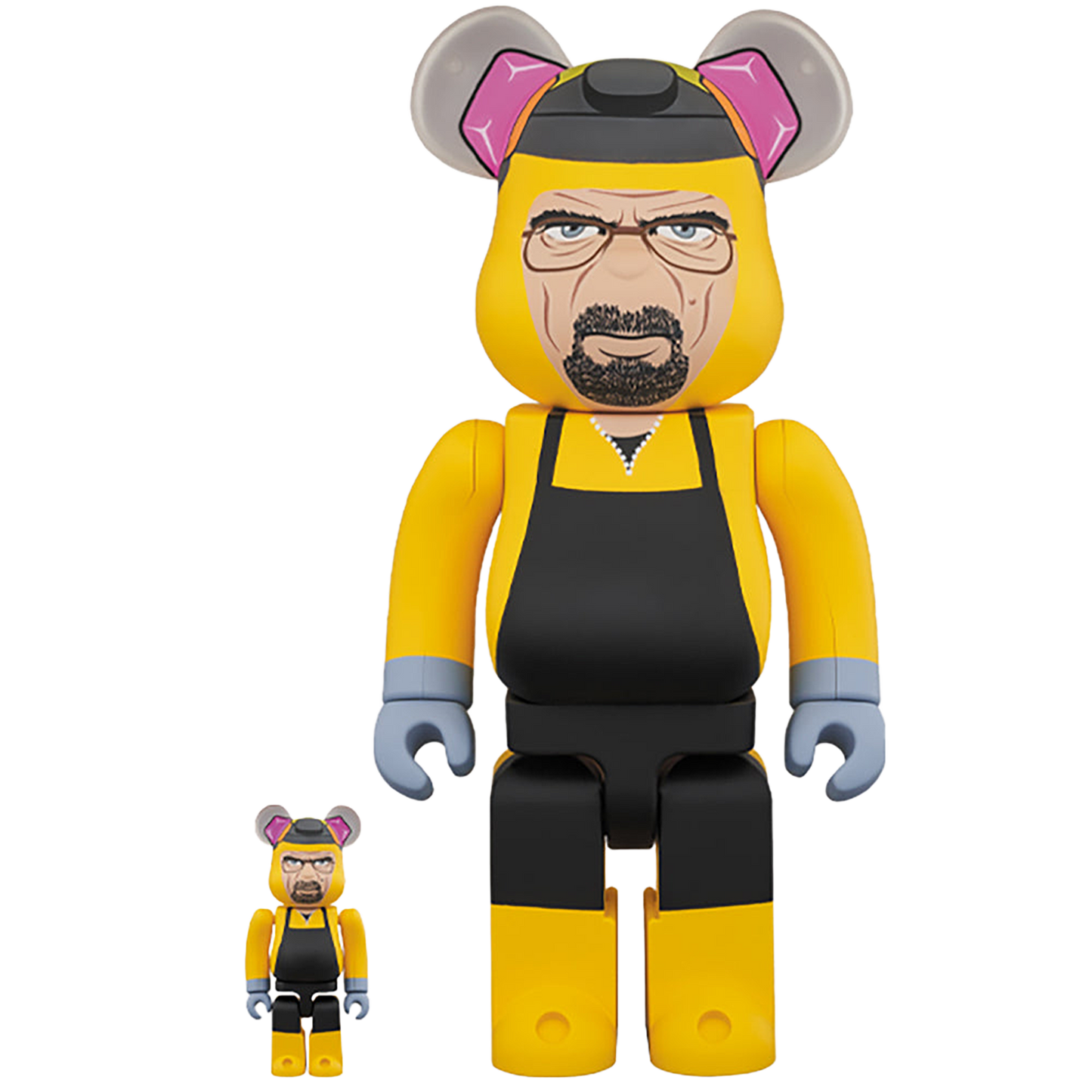 BE@RBRICK Breaking Bad Walter White（Chemical Protective Clothing Ver.）100％ & 400％