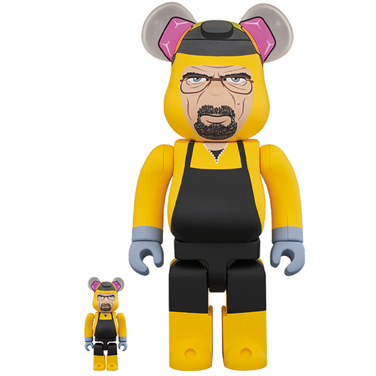 BE@RBRICK Breaking Bad Walter White（Chemical Protective Clothing Ver.）100％ & 400％