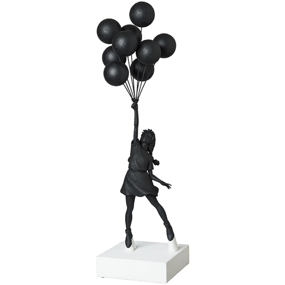 Flying Balloons Girl（GESSO BLACK Ver.）_0