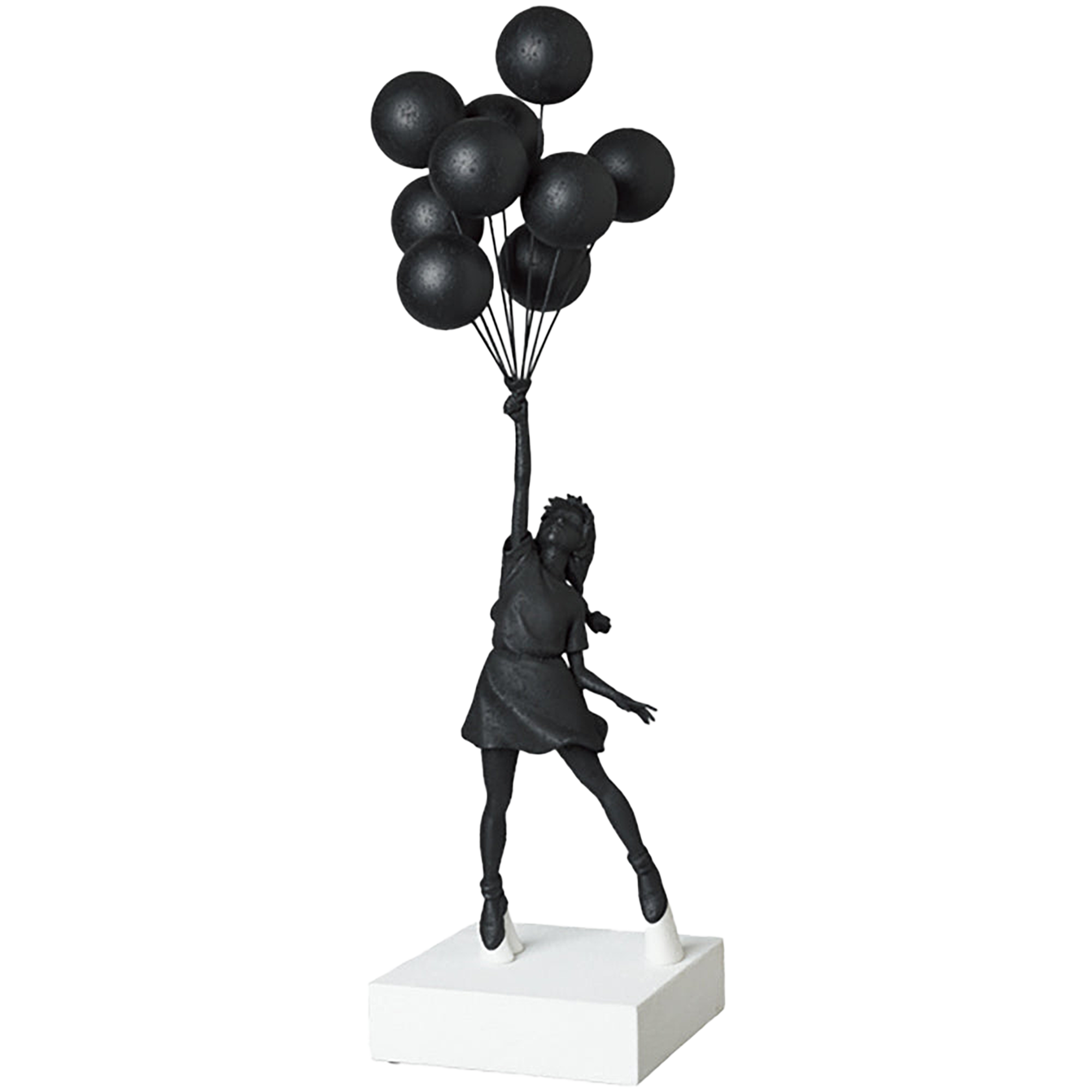 Flying Balloons Girl（GESSO BLACK Ver.）