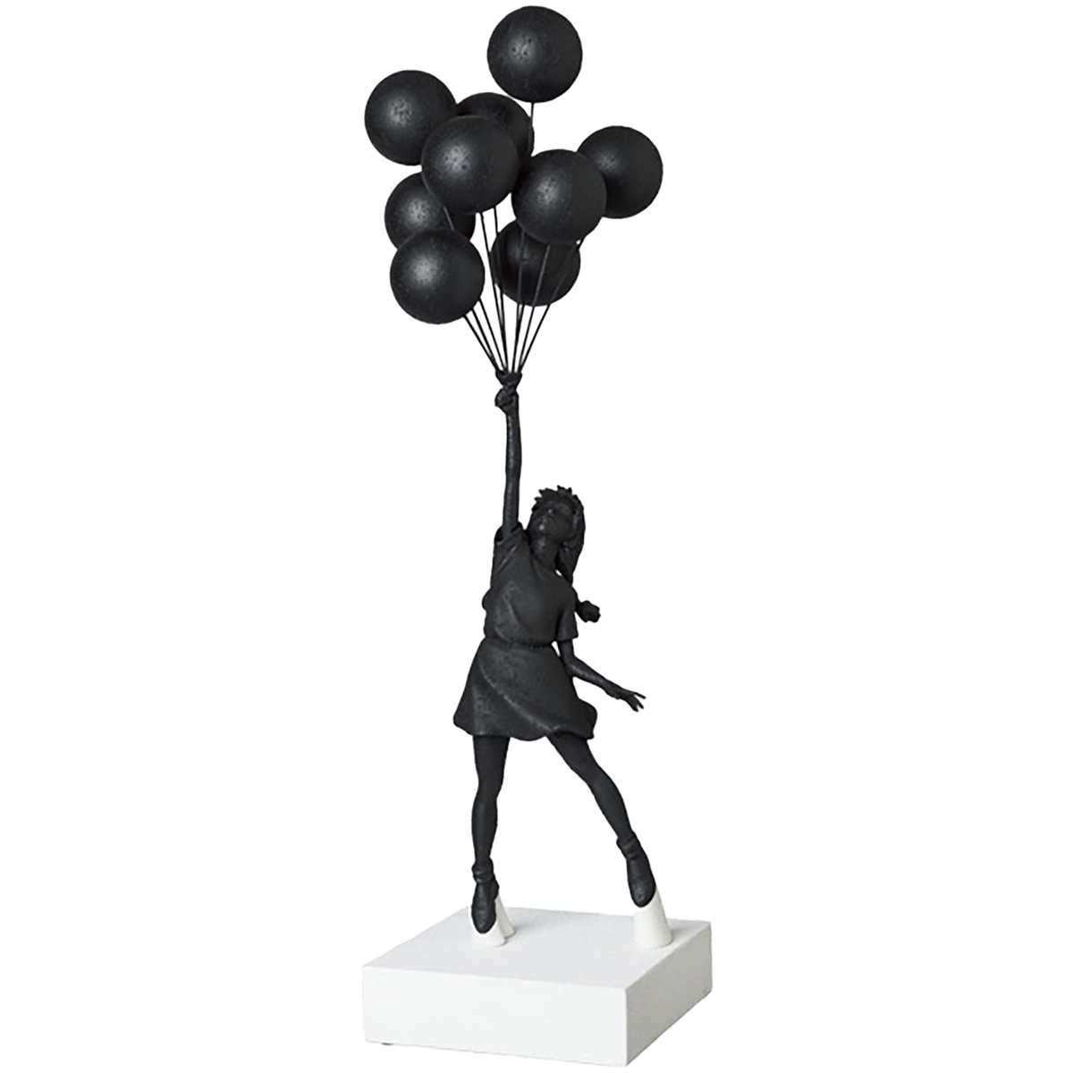 Flying Balloons Girl（GESSO BLACK Ver.）