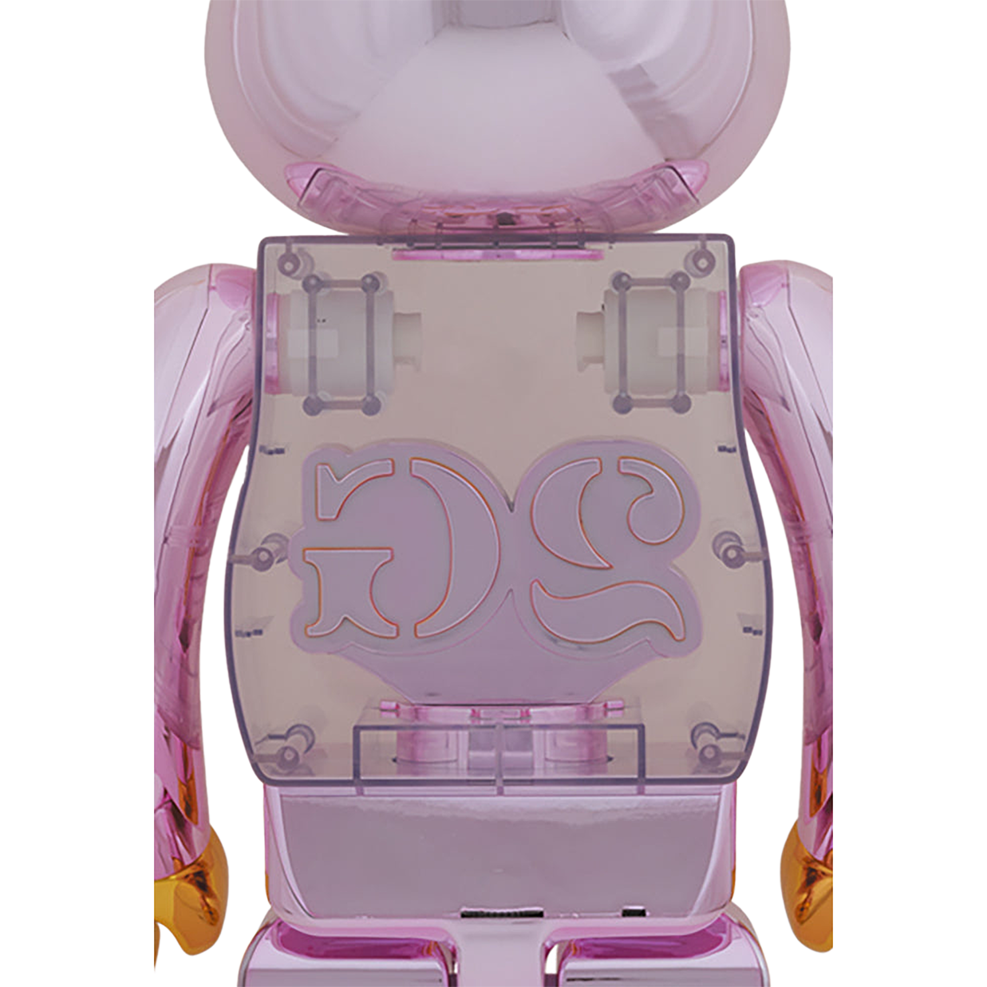 BE@RBRICK 2G PINK GOLD CHROME 1000％