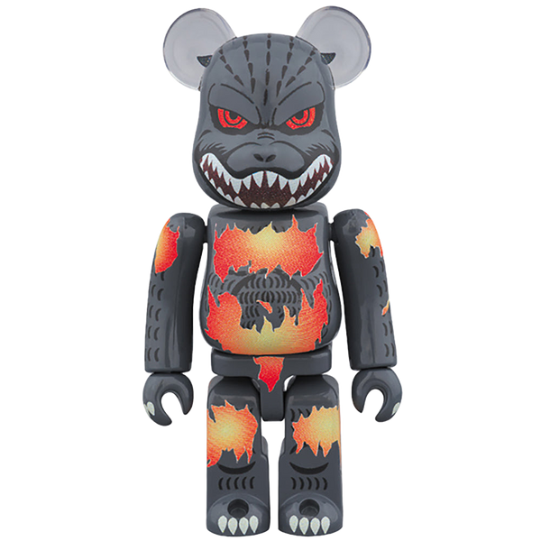 ベアブリック BE@RBRICK ゴジラ デスゴジバーニング版　400％ BE@RBRICK ゴジラ（デスゴジバーニング版）100％ | MEDICOM TOY