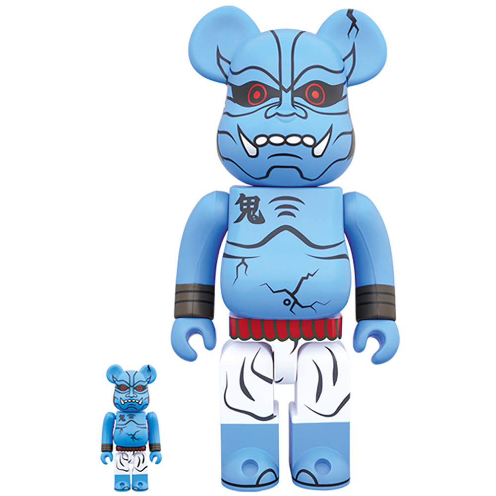 BE@RBRICK 青鬼忍 100％ & 400％_0