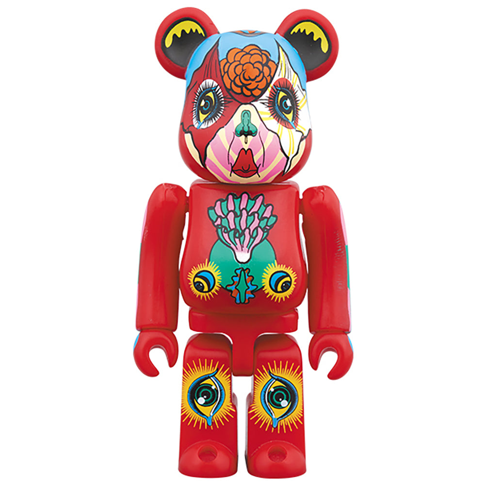 BE@RBRICK 田名網敬一 100％ & 400％ 赤_1