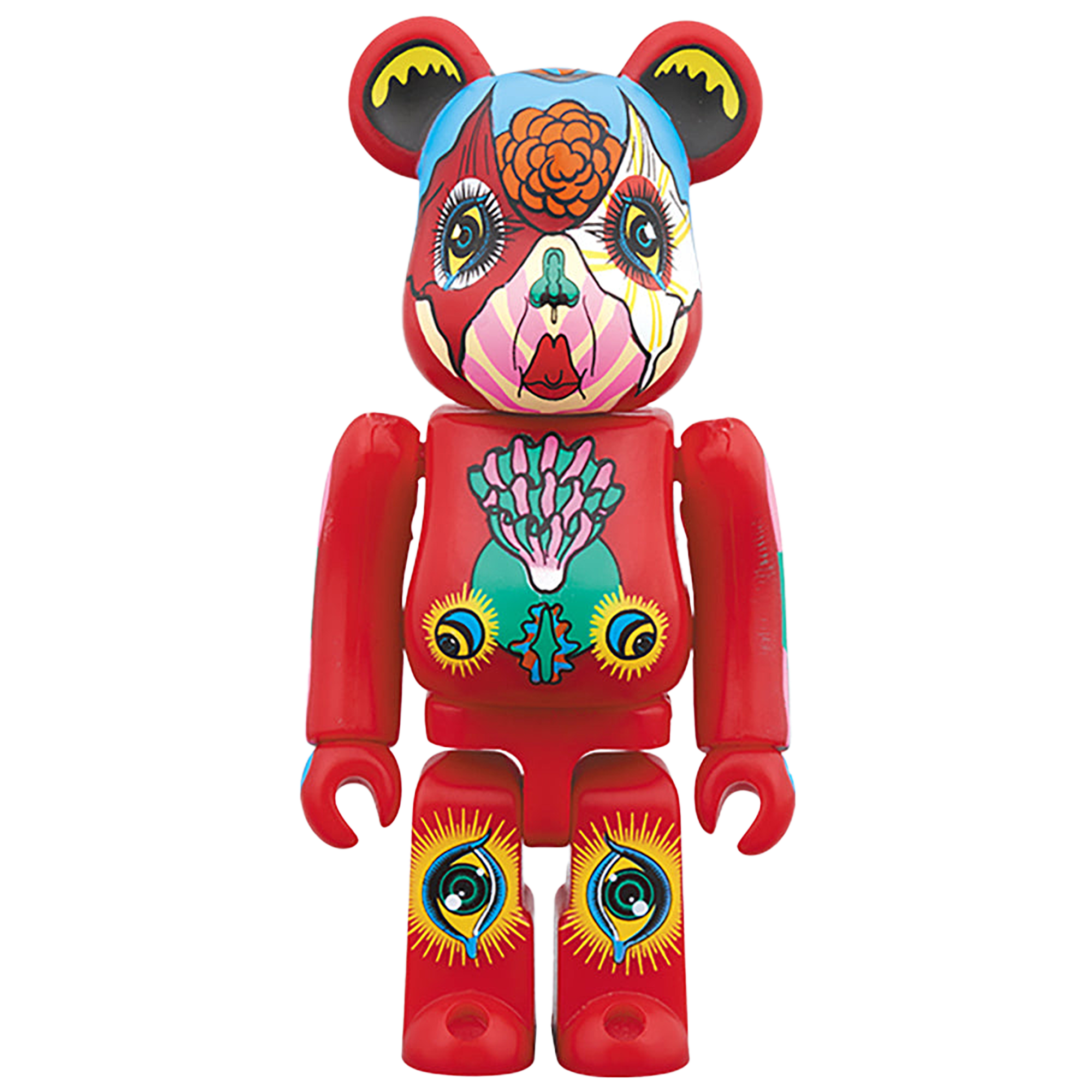 BE@RBRICK 田名網敬一 100％ & 400％ 赤