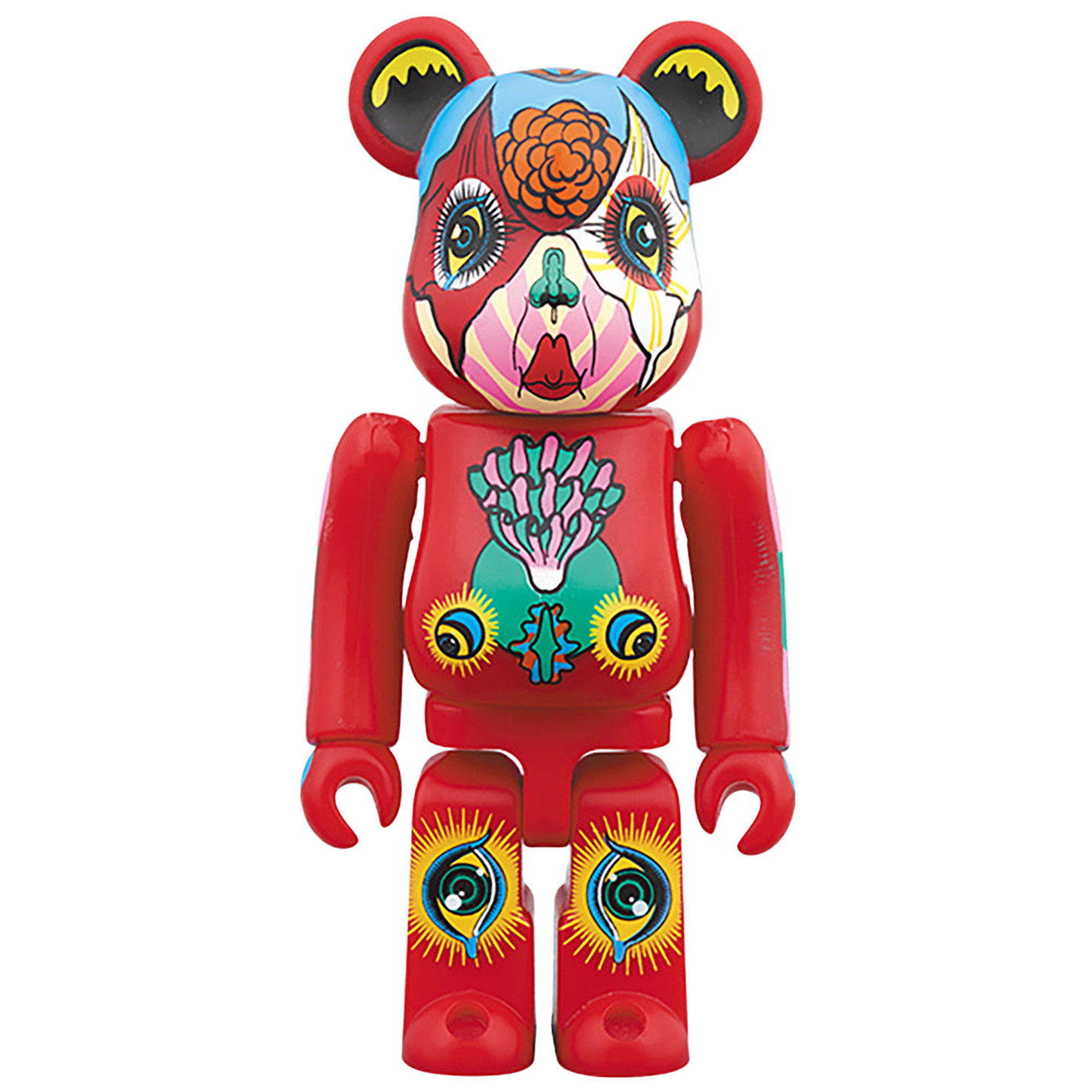 BE@RBRICK 田名網敬一 100％ & 400％ 赤