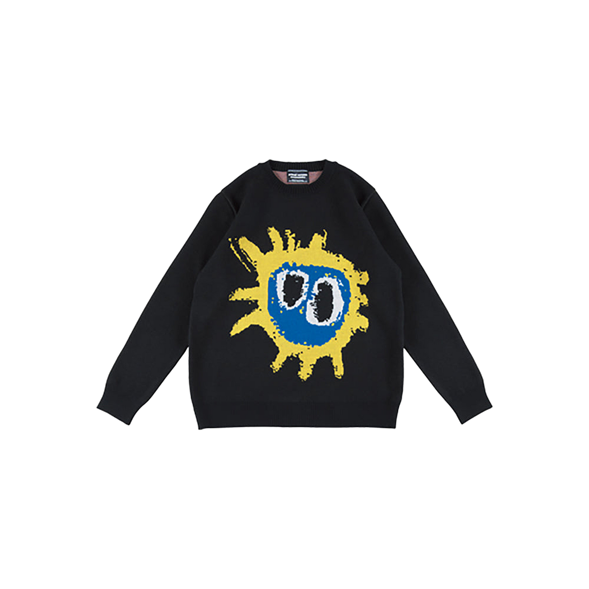 MLE Primal Scream "screamadelica" KNIT GANG COUNCIL CREWNECK SWEATER "screamadelica" 