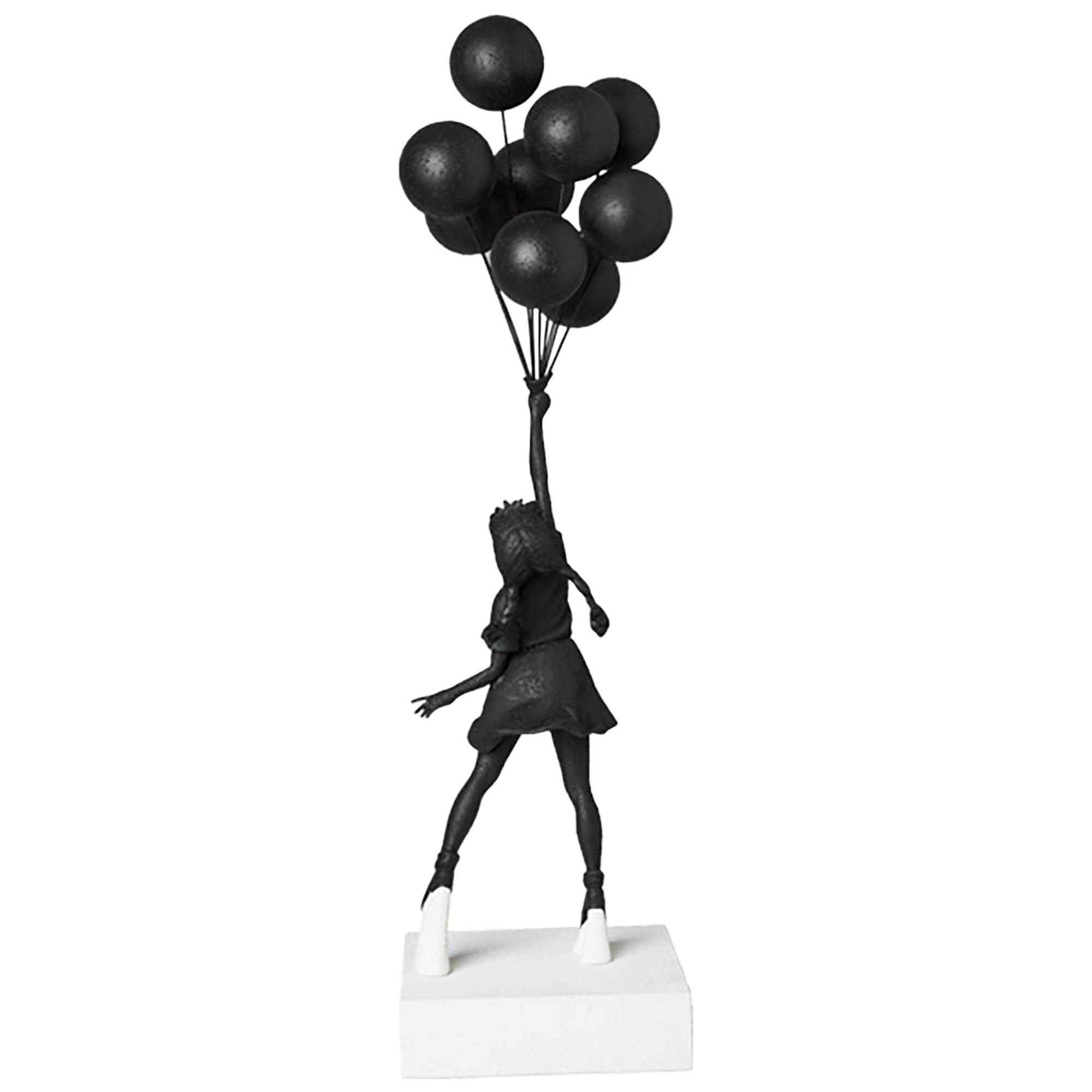 Flying Balloons Girl（GESSO BLACK Ver.）