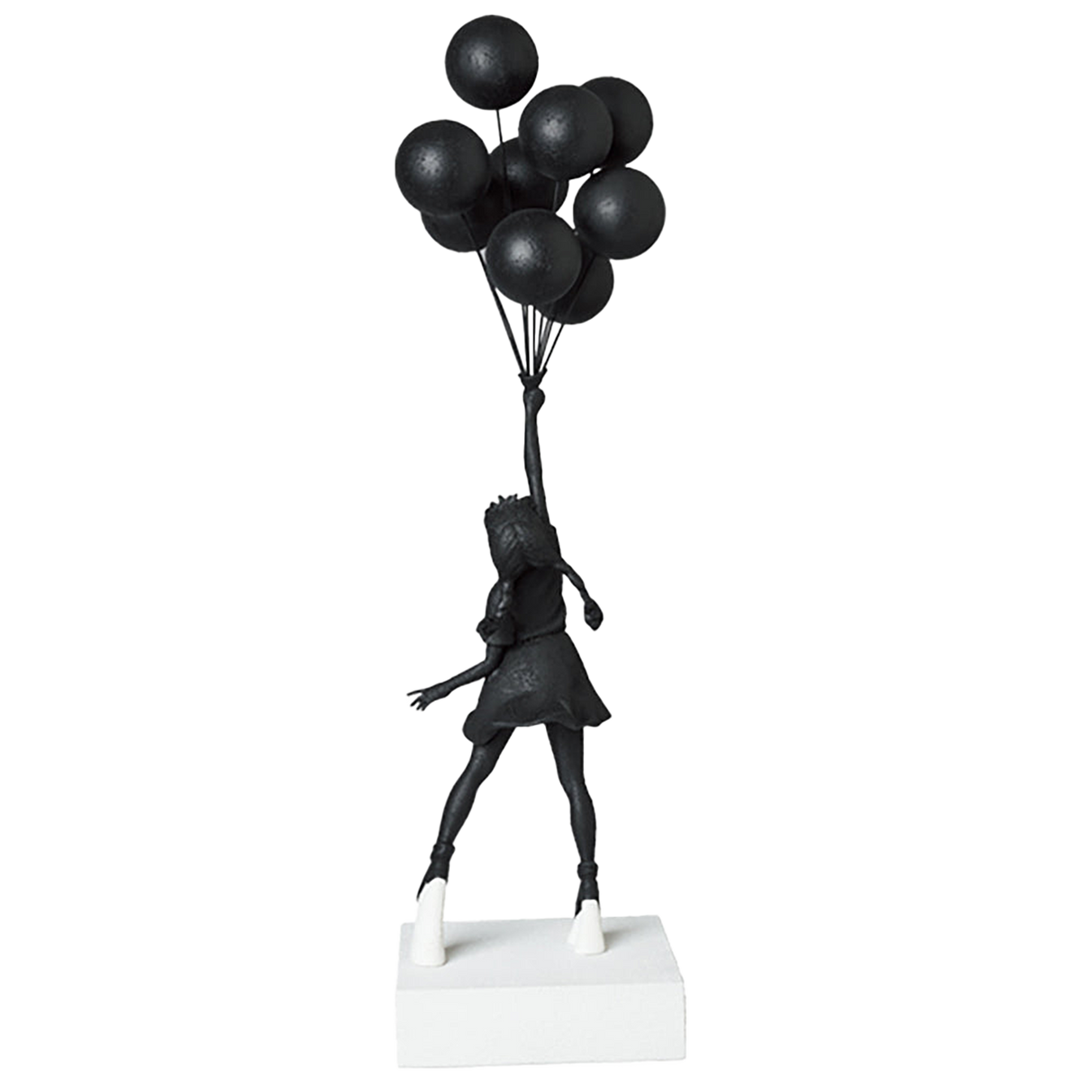 Flying Balloons Girl（GESSO BLACK Ver.）