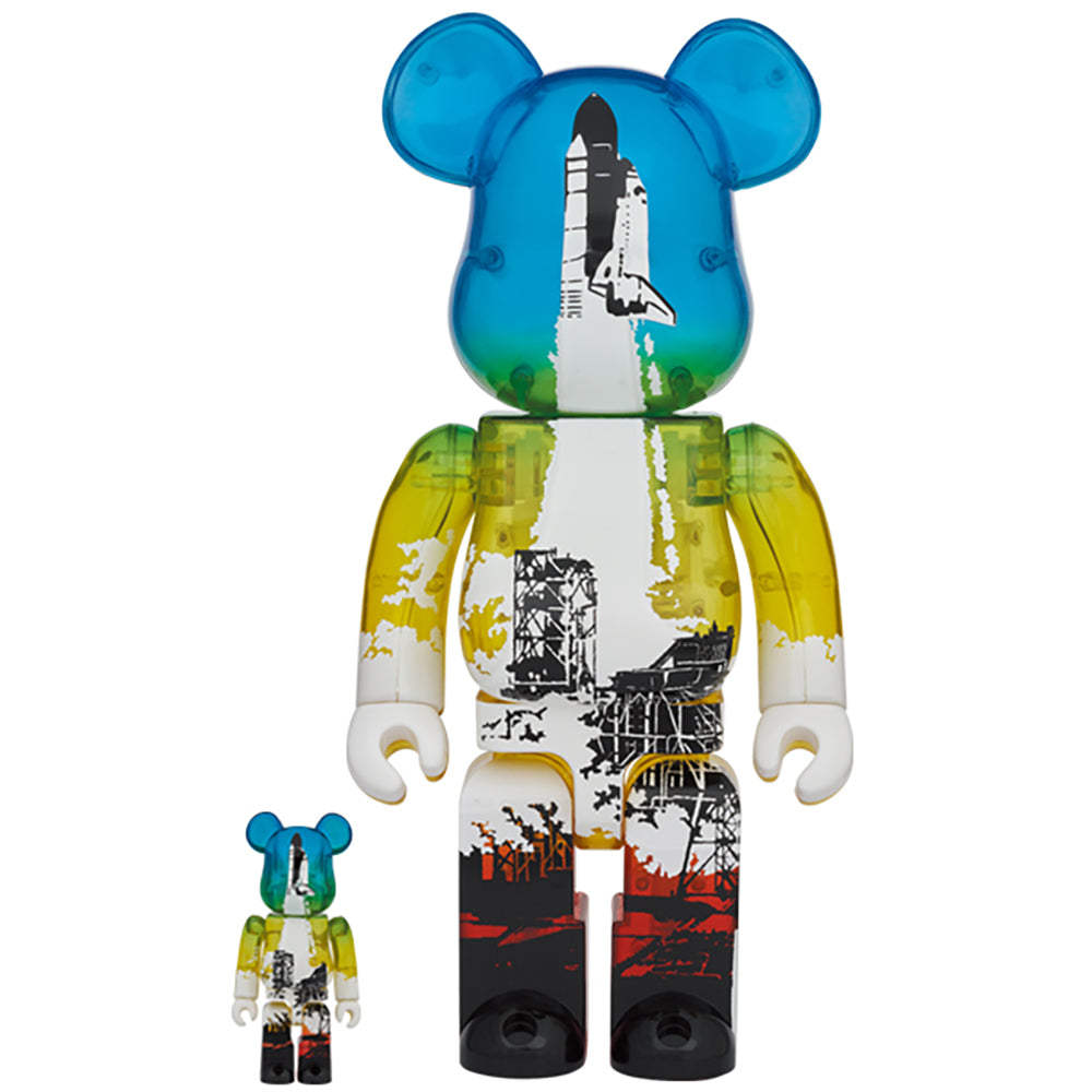 SPACE SHUTTLE BE@RBRICK LAUNCH Ver. 100％ & 400％_0