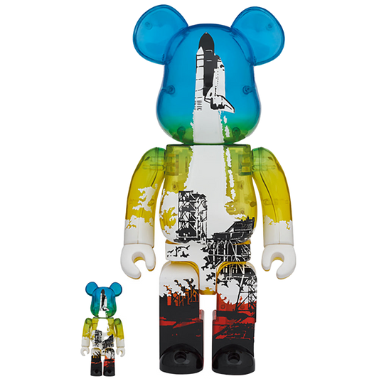 SPACE SHUTTLE BE@RBRICK LAUNCH Ver. 100％ & 400％