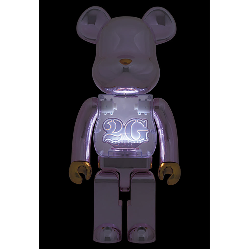 BE@RBRICK 2G PINK GOLD CHROME 1000％_2