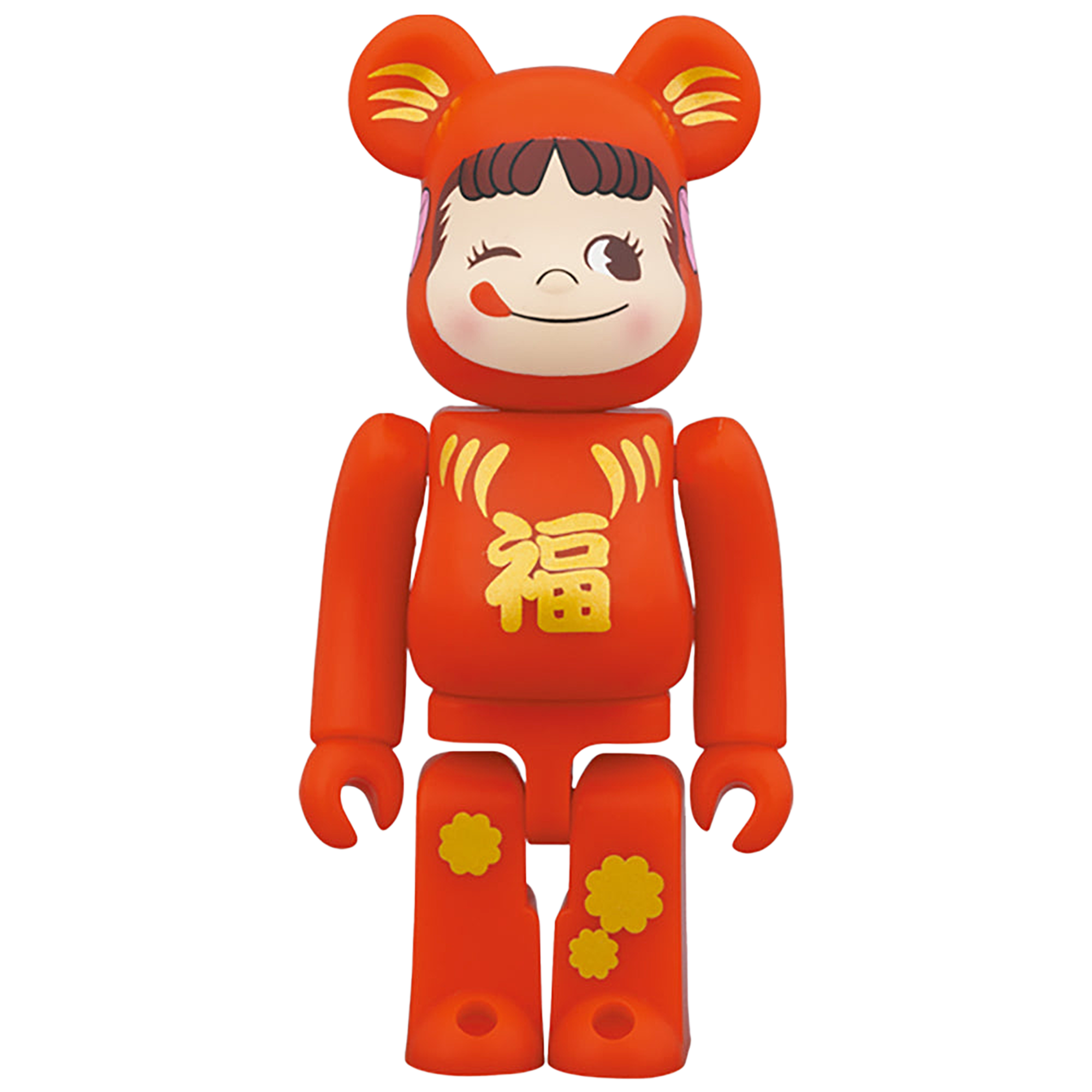BE@RBRICK 達磨 ペコちゃん＆ポコちゃん 100％ & 400％(4体セット)
