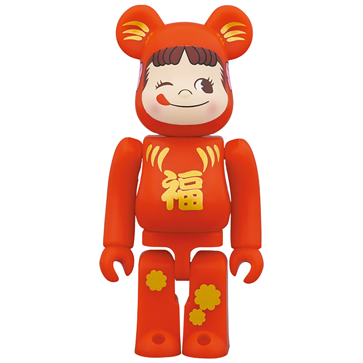 BE@RBRICK 達磨 ペコちゃん＆ポコちゃん 100％ & 400％(4体セット)