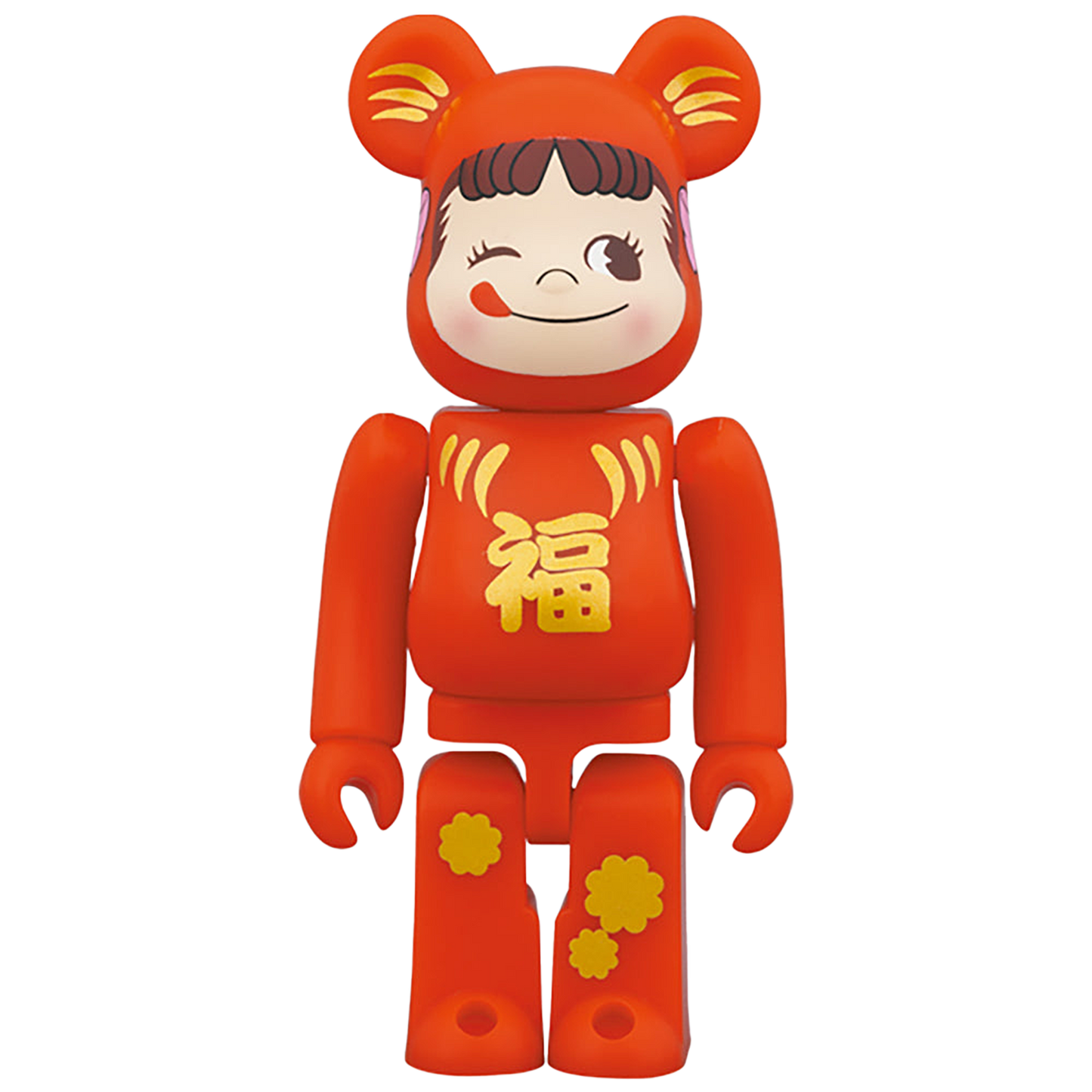 BE@RBRICK 達磨 ペコちゃん＆ポコちゃん 100％ & 400％(4体セット)