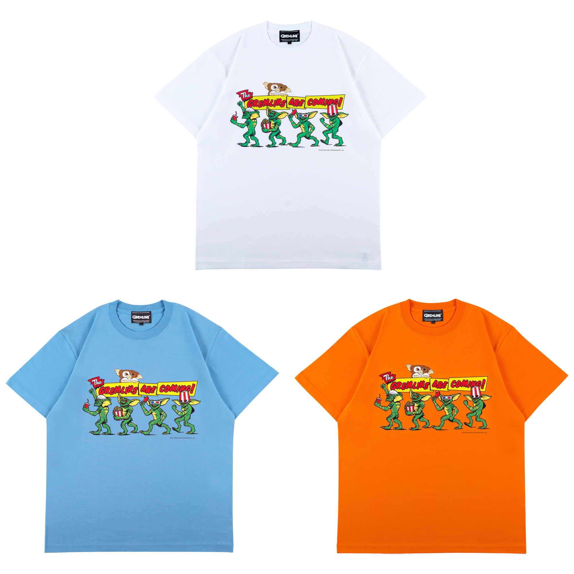 MLE GREMLINS GREMLINS ARE COMING！ T-SHIRT《2026年6月発売予定 受注期間は6月7日まで》_0