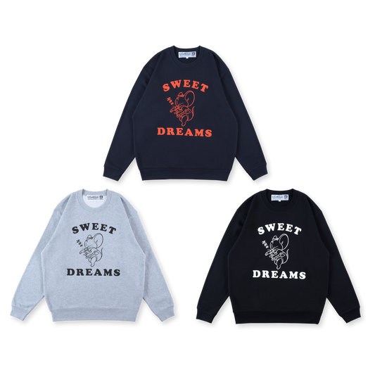 MLE＜TOM and JERRY＞ SWEET DREAMS TUFFY CREW NECK SWEATSHIRT《2026年11月発売予定 受注期間は9月6日まで》_0