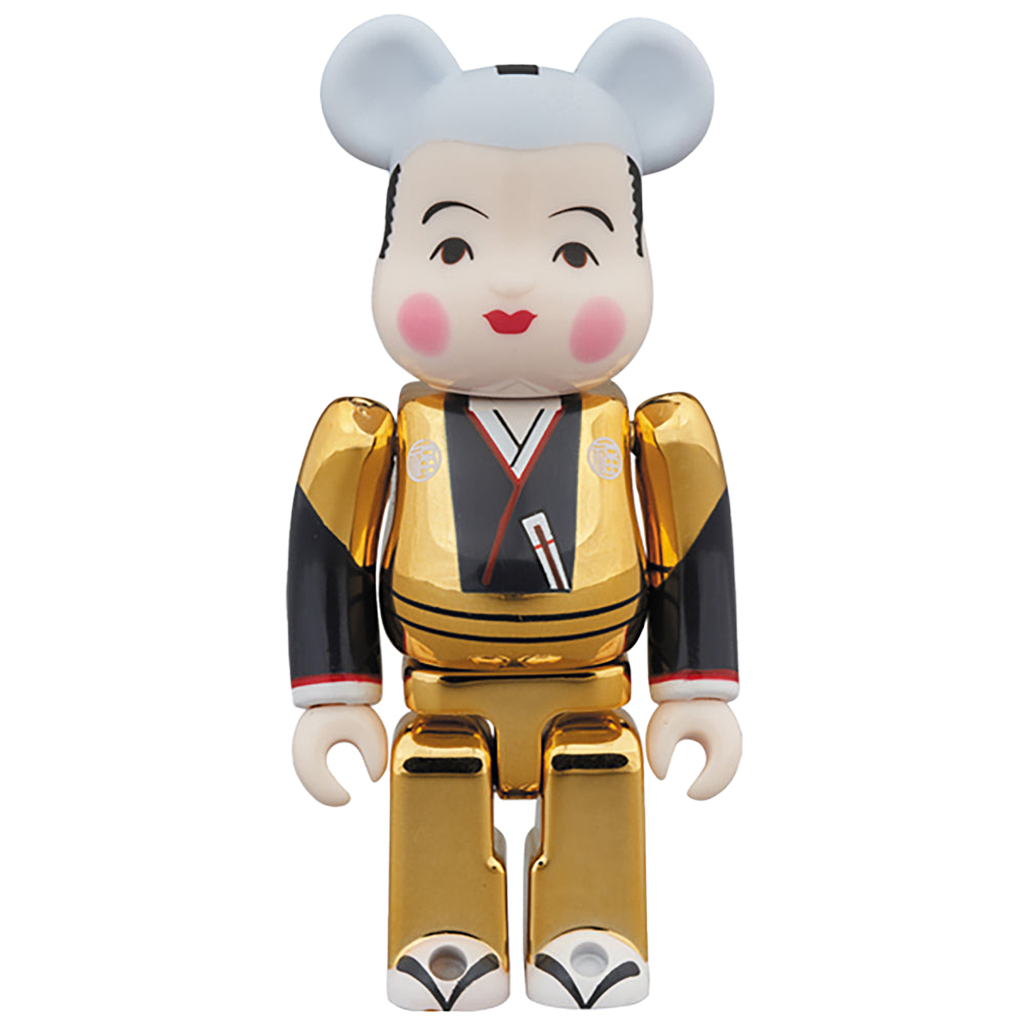 福助 BE@RBRICK 金メッキ 100％ ＆ 400％