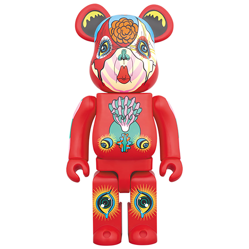 BE@RBRICK 田名網敬一 100％ & 400％ 赤_2