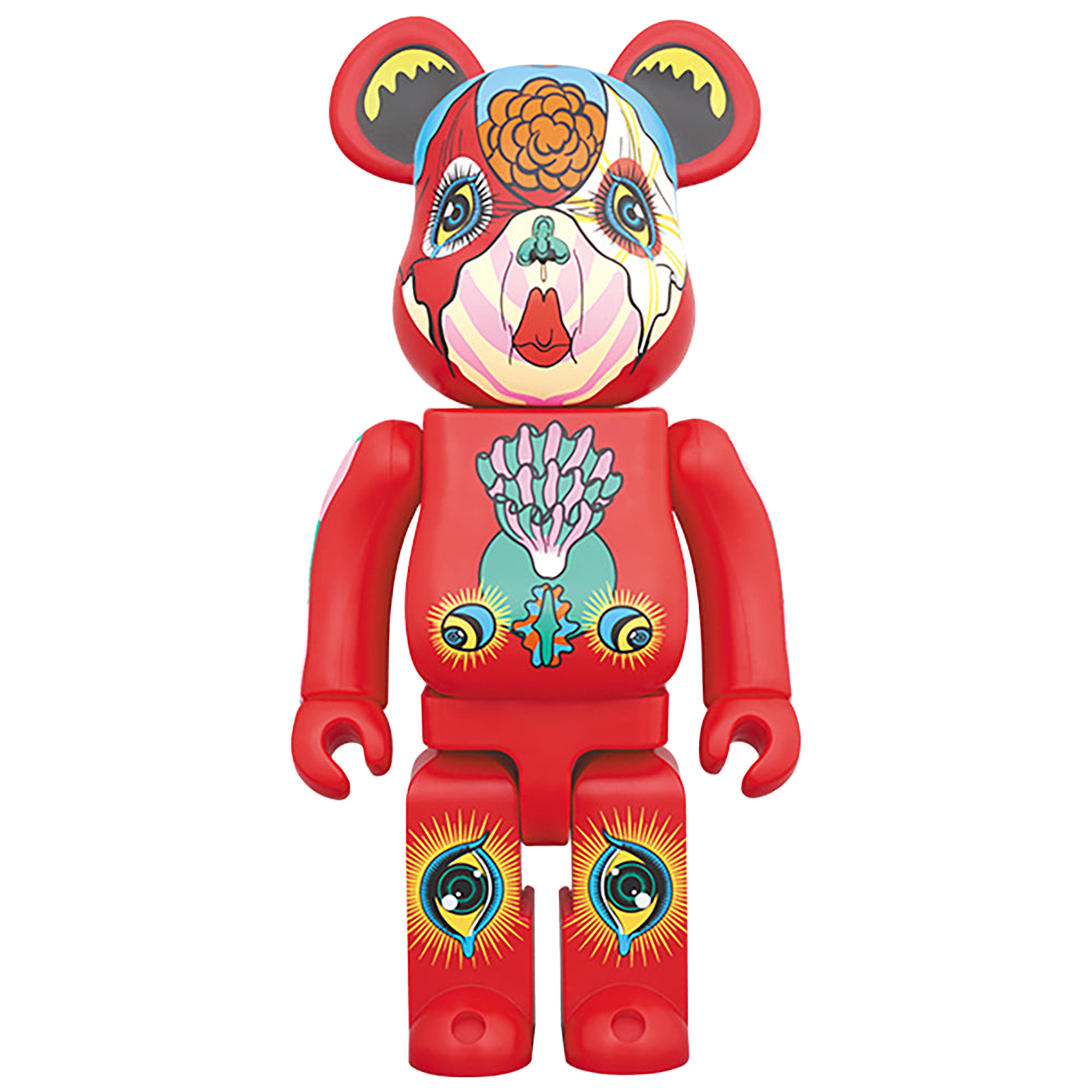 BE@RBRICK 田名網敬一 100％ & 400％ 赤