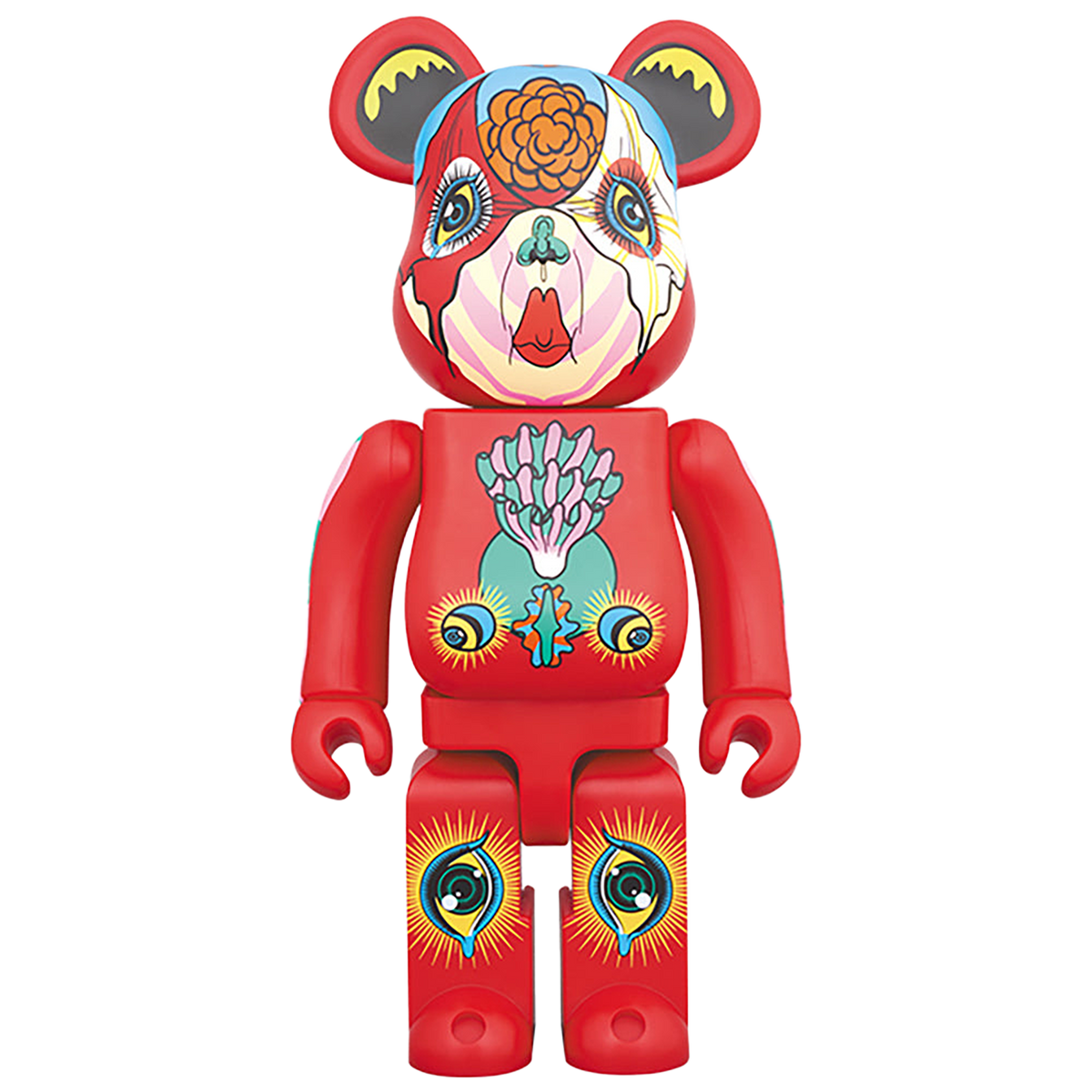 BE@RBRICK 田名網敬一 100％ & 400％ 赤