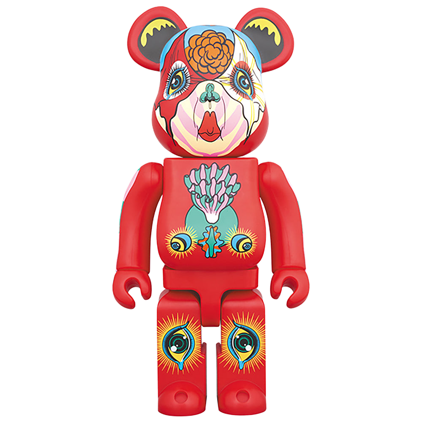 BE@RBRICK 田名網敬一 100％ & 400％ 赤