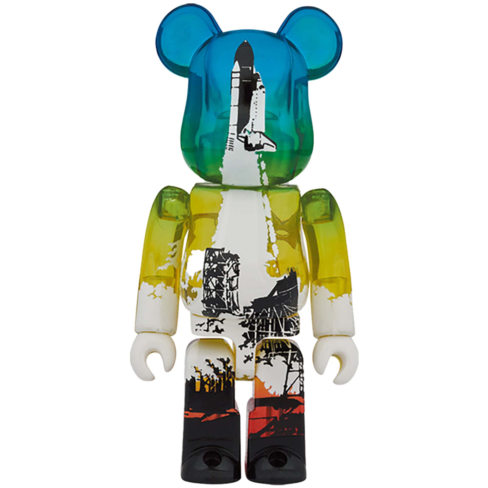 SPACE SHUTTLE BE@RBRICK LAUNCH Ver. 100％ & 400％