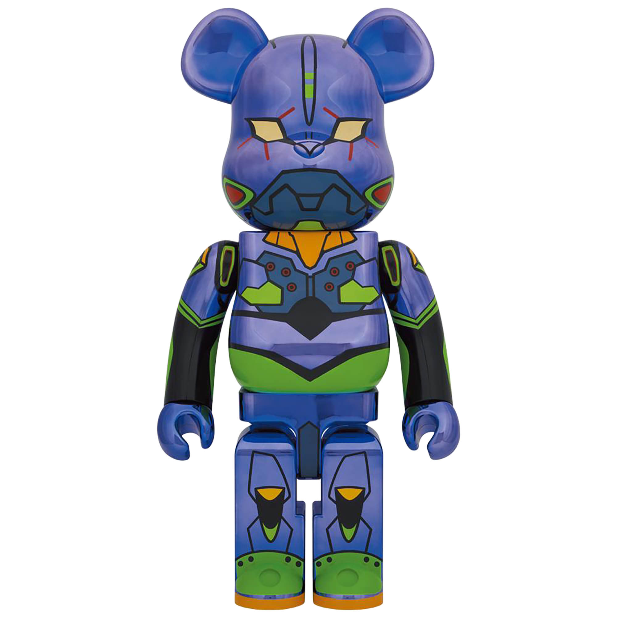 BE@RBRICK Evangelion Unit 1 CHROME Ver.1000％