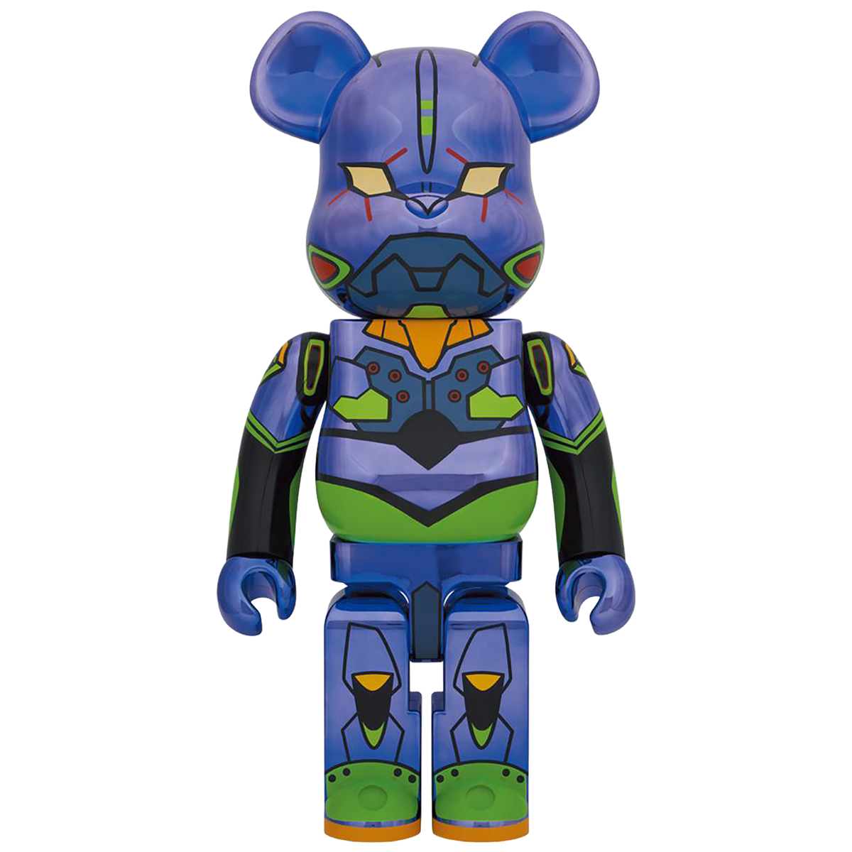 BE@RBRICK Evangelion Unit 1 CHROME Ver.1000％