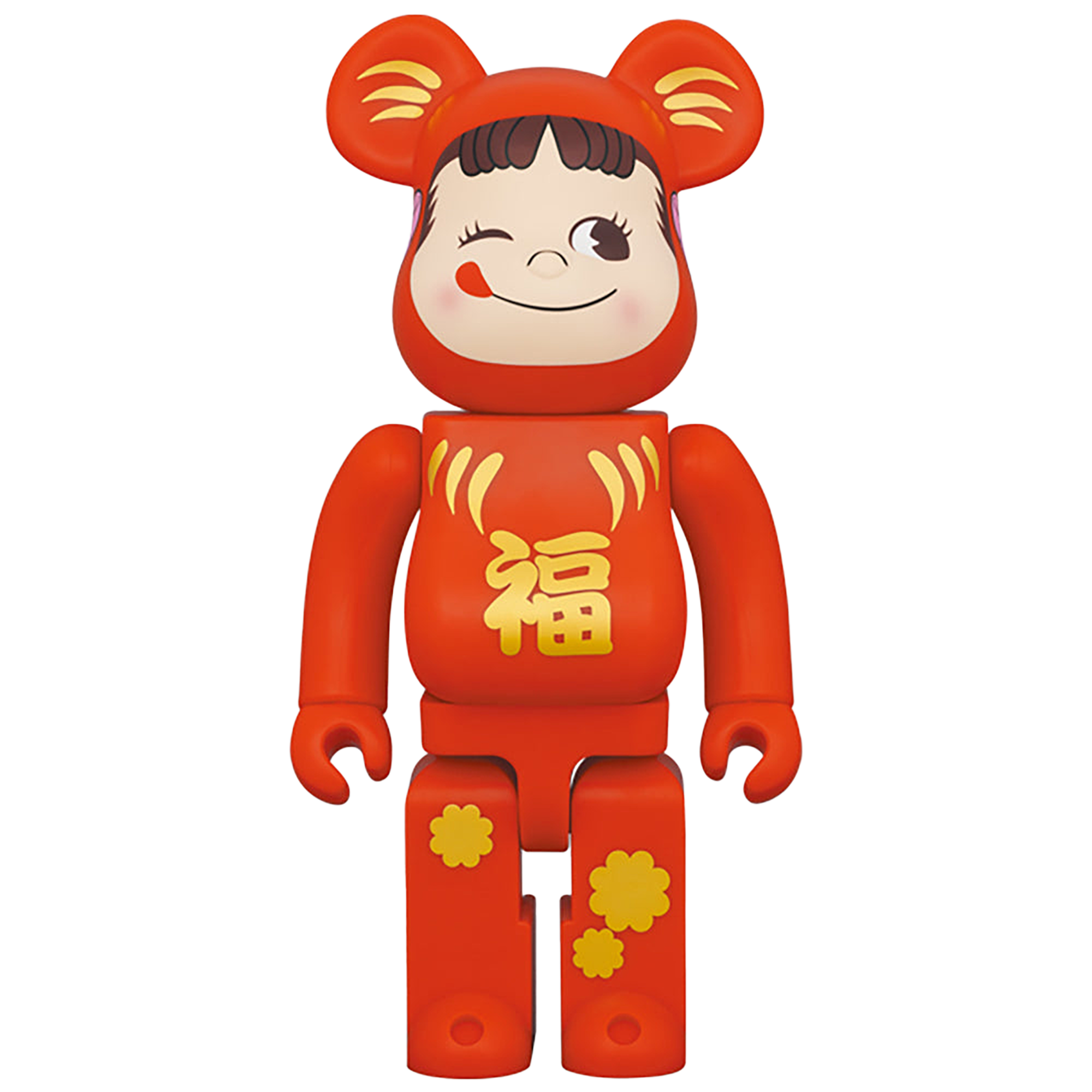 BE@RBRICK 達磨 ペコちゃん＆ポコちゃん 100％ & 400％(4体セット)