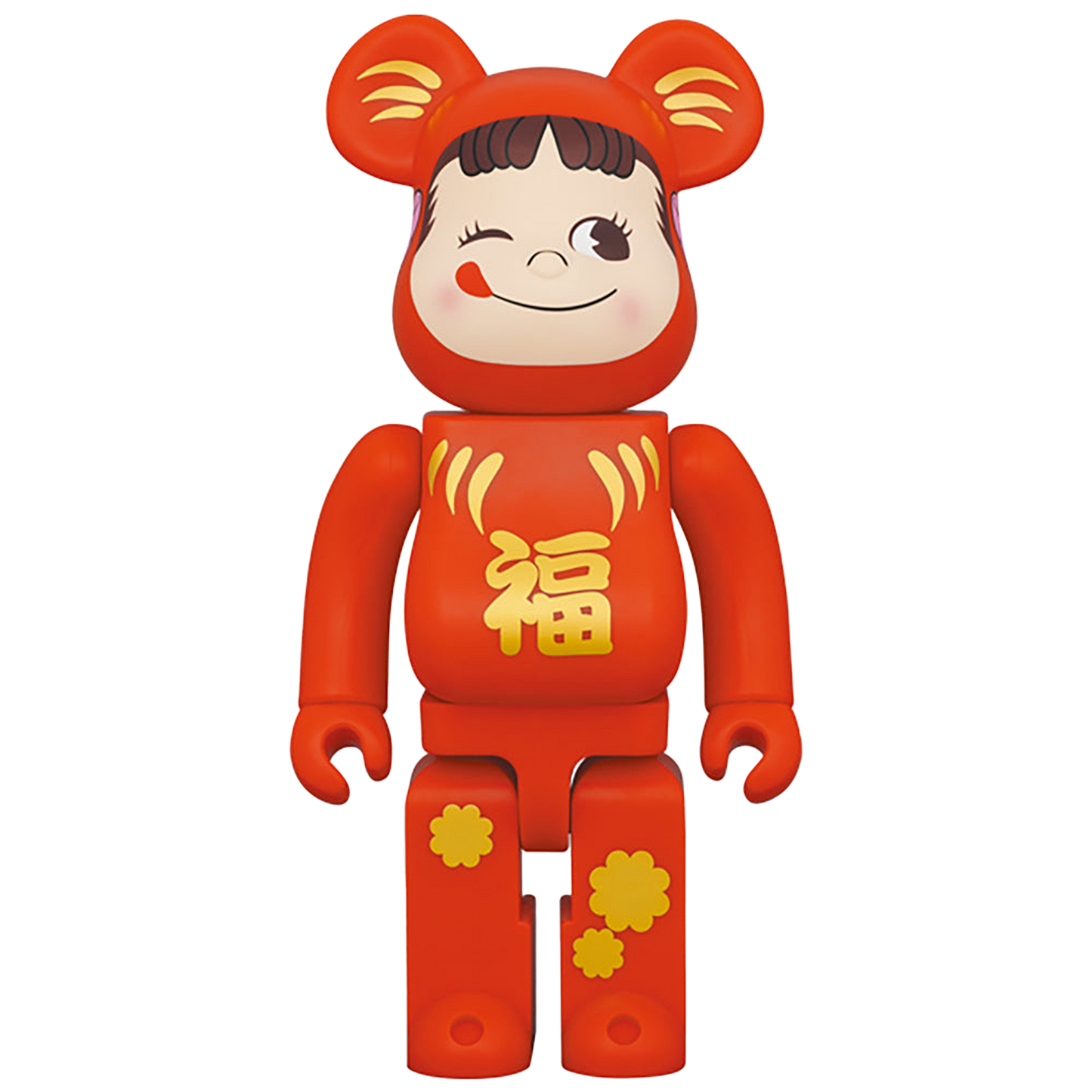 BE@RBRICK 達磨 ペコちゃん＆ポコちゃん 100％ & 400％(4体セット)