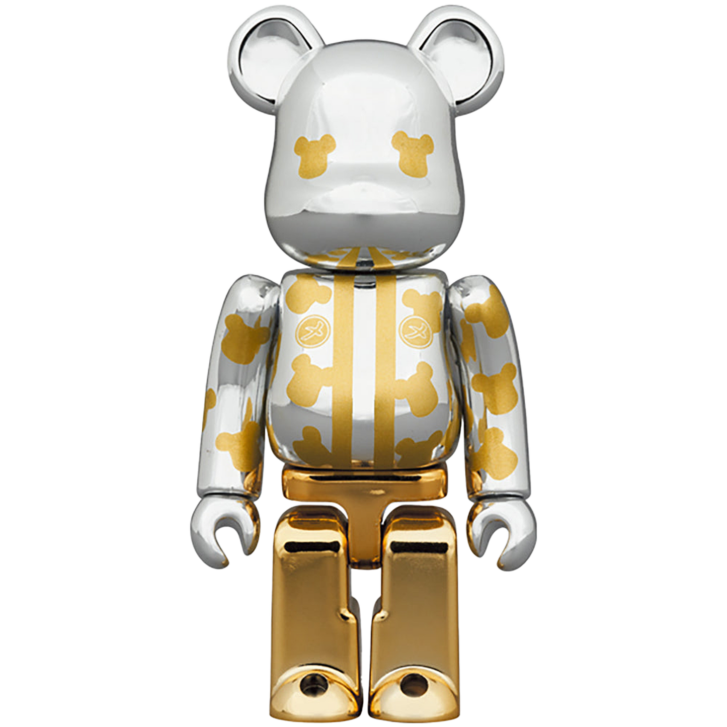 BE@RBRICK メ組はっぴ 銀メッキ 100％