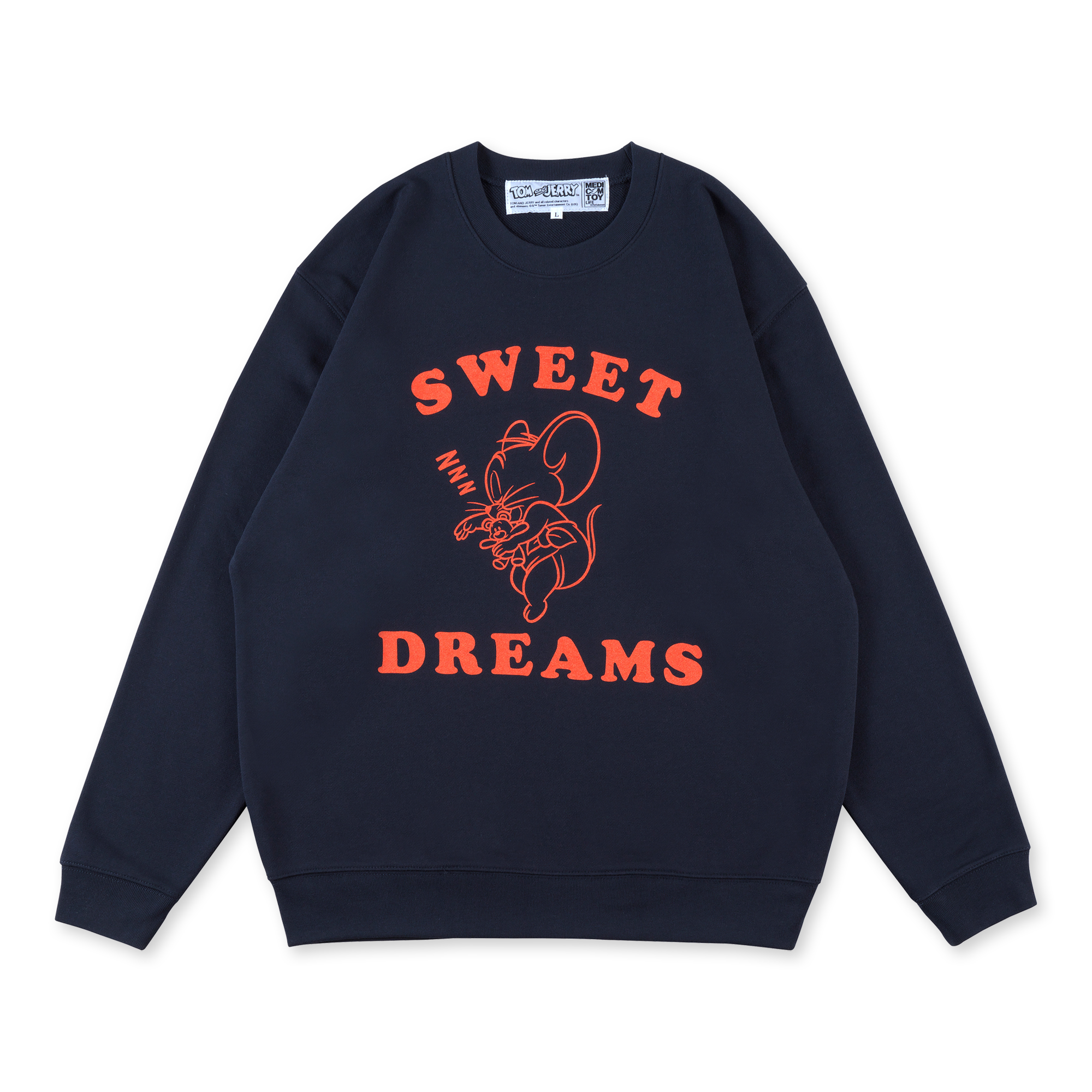 MLE＜TOM and JERRY＞ SWEET DREAMS TUFFY CREW NECK SWEATSHIRT《2026年11月発売予定 受注期間は9月6日まで》_1