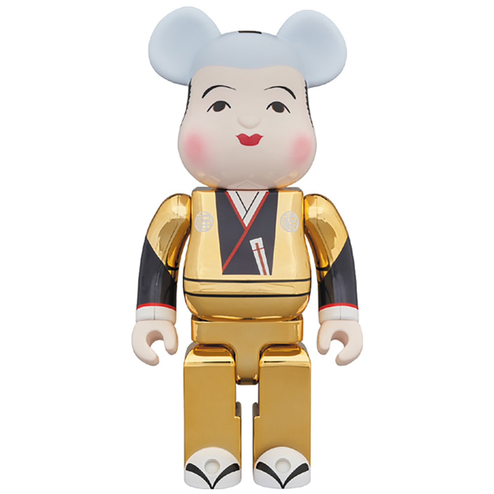 福助 BE@RBRICK 金メッキ 100％ ＆ 400％_2