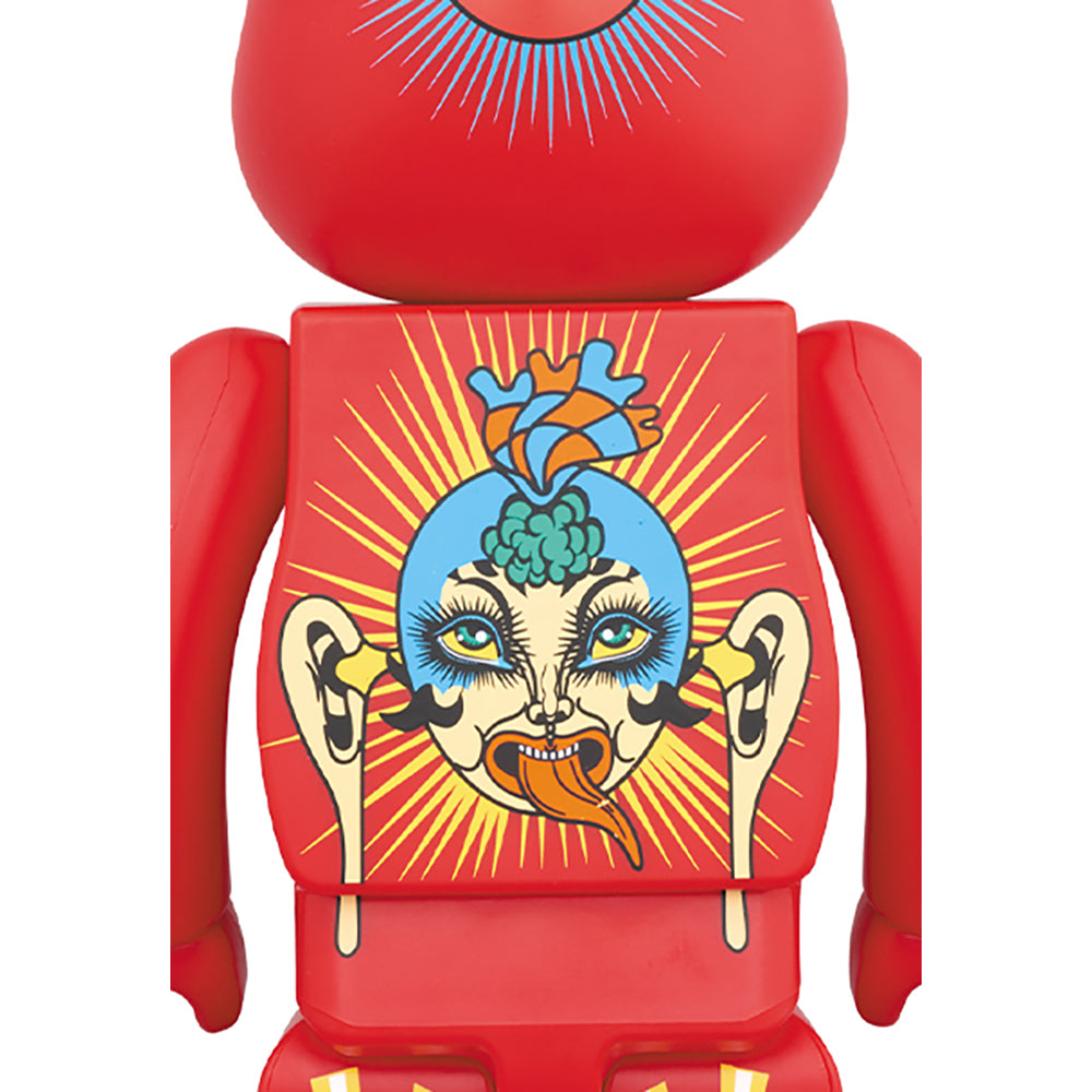 BE@RBRICK 田名網敬一 100％ & 400％ 赤_3
