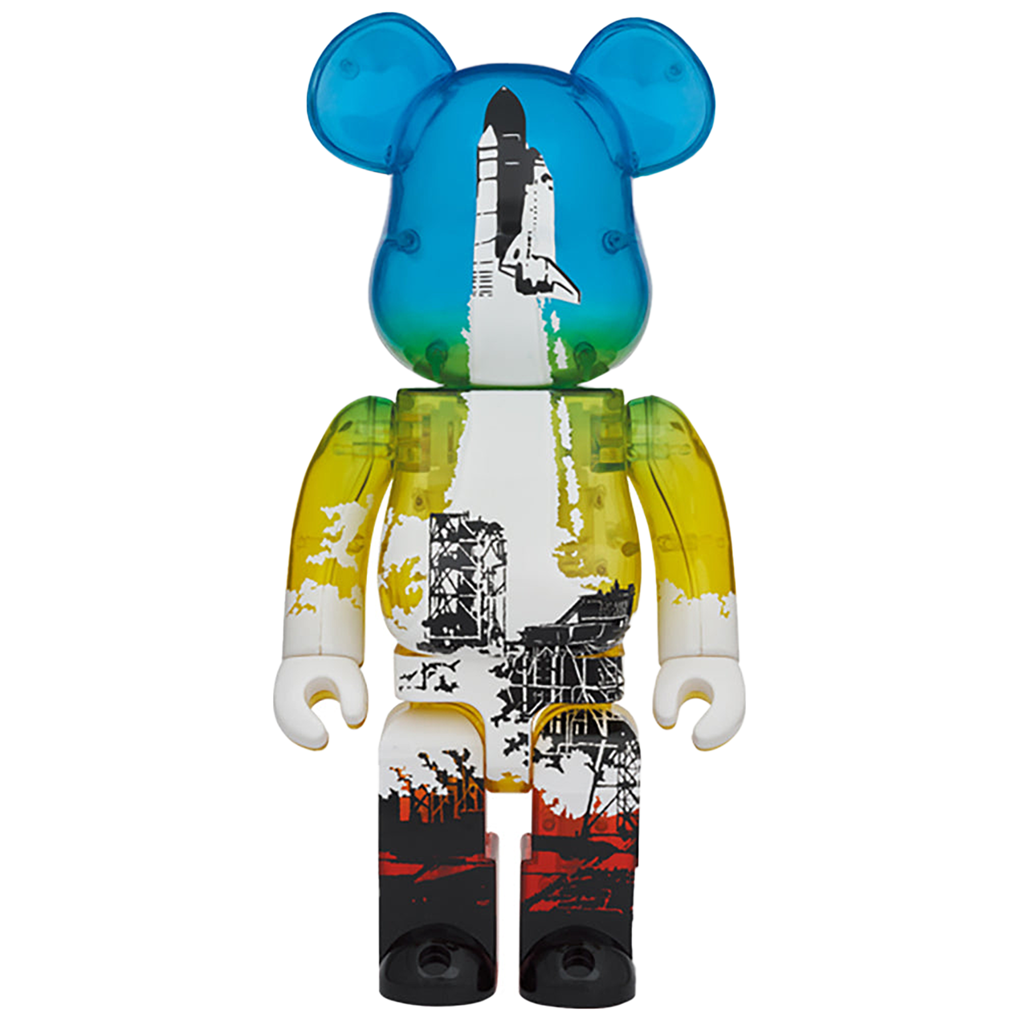 SPACE SHUTTLE BE@RBRICK LAUNCH Ver. 100％ & 400％