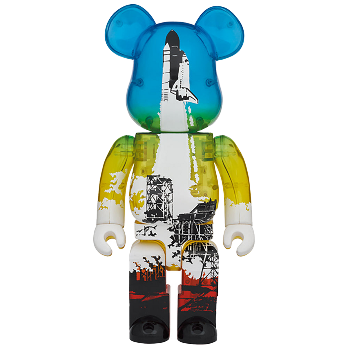 SPACE SHUTTLE BE@RBRICK LAUNCH Ver. 100％ & 400％