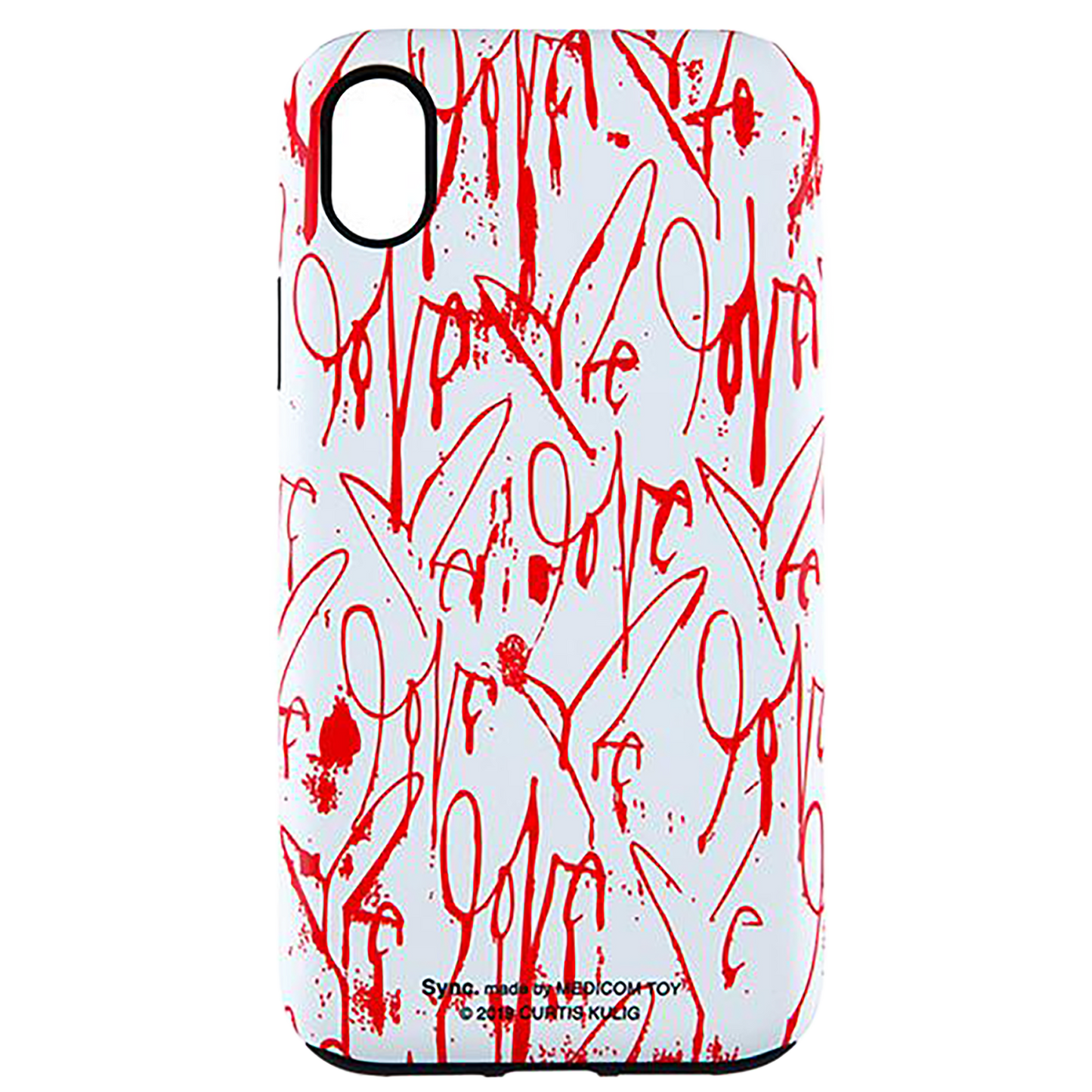 Curtis Kulig iPhone CASE for XR "ALL OVER"