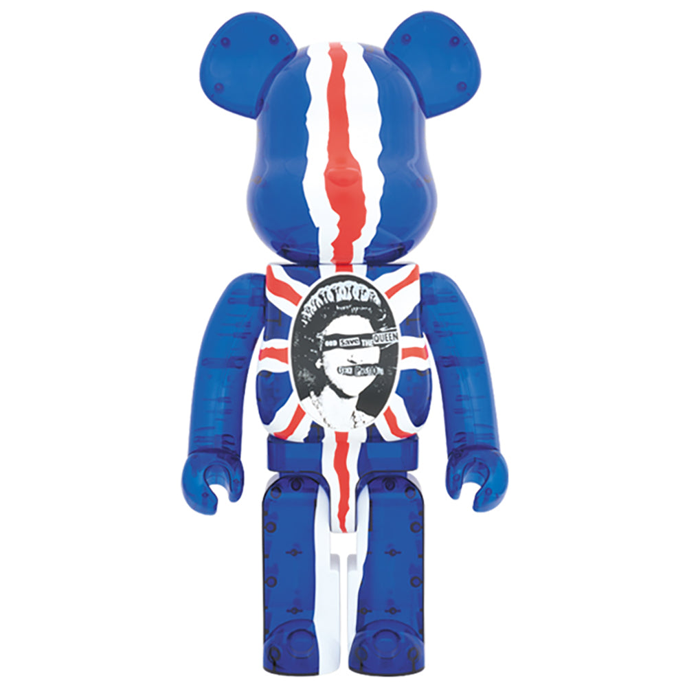 BE@RBRICK God Save The Queen Clear Ver. 1000％_0
